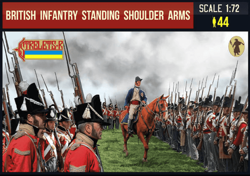 Strelets 1/72 Napoleonic British Infantry in Skirmish