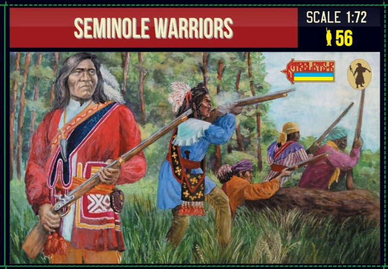 Strelets 1/72 Seminole Warriors (Seminole Wars)