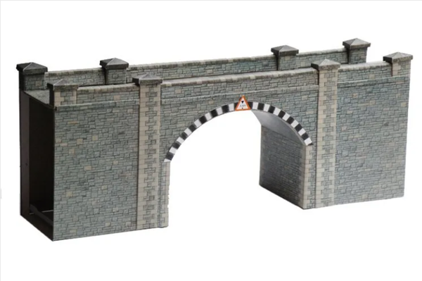 Superquick 1/76 Bridge & Tunnel Entrance (Stone) Card Building Kit