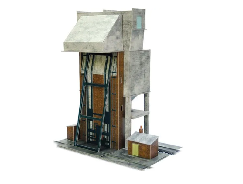 Superquick 1/76 Coaling Tower Card Building Kit