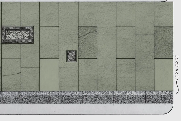 Superquick 1/76 Grey Paving Stones Building Papers