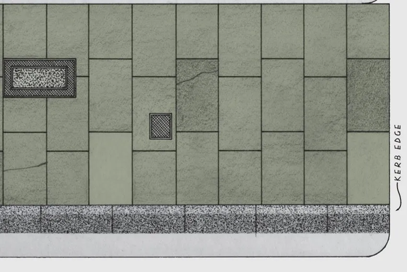 Superquick 1/76 Grey Paving Stones Building Papers