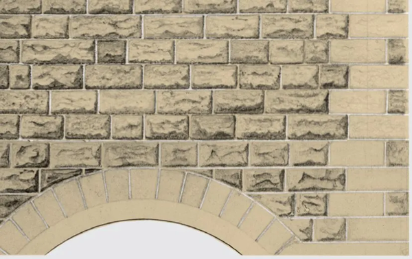 Superquick 1/76 Grey Sandstone (Ashlar Style) Building Papers