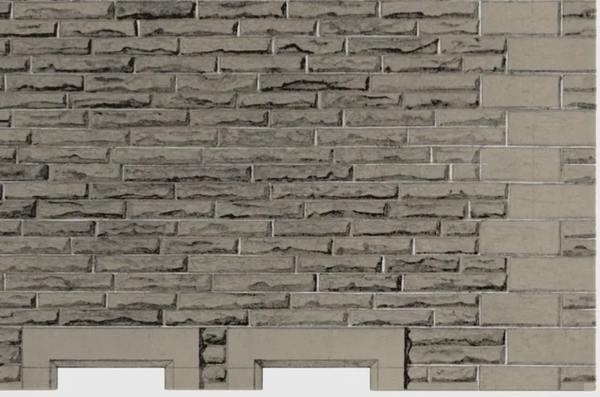 Superquick 1/76 Grey Sandstone Coursers Building Papers