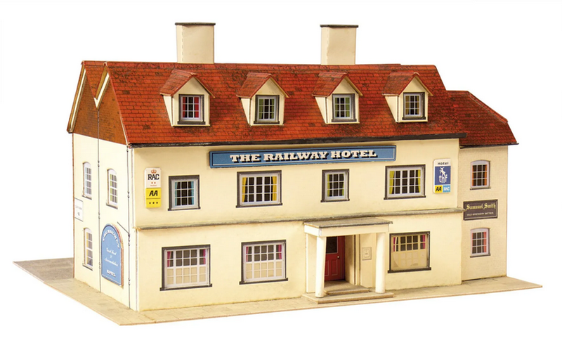 Superquick 1/76 Railway Hotel Card Building Kit