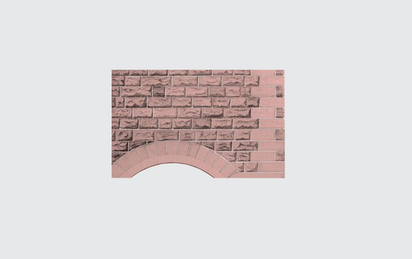 Superquick 1/76 Red Sandstone (Ashlar Style) Building Papers
