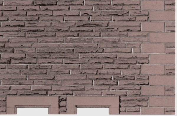 Superquick 1/76 Red Sandstone Coursers Building Papers