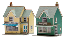 Superquick 1/76 Supermarket & Shop Card Building Kit