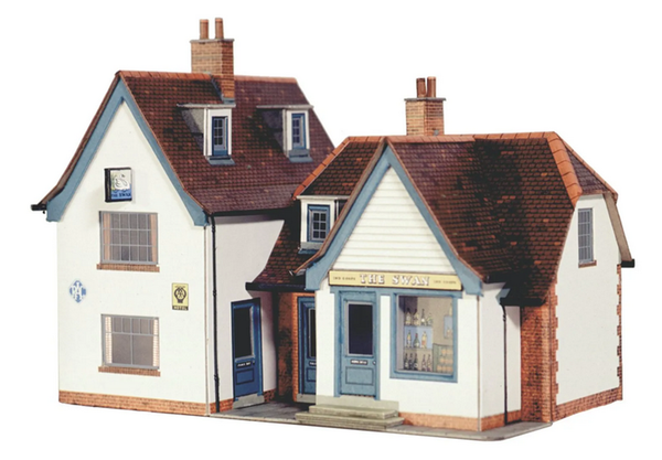 Superquick 1/76 The Swan Inn Card Building Kit
