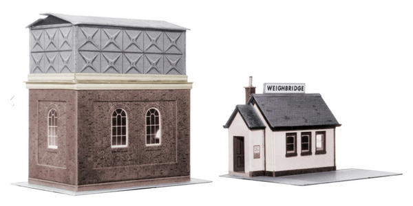 Superquick 1/76 Water Tower & Weighbridge Card Building Kit