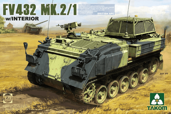 Takom 1/35 FV432 Mk.2/1 British APC with Interior