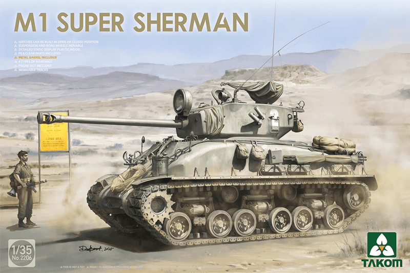 Takom 1/35 M1 Super Sherman - Israeli Army