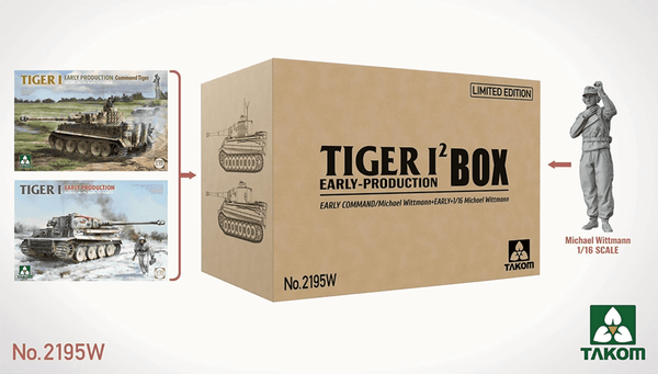 Takom 1/35 Sd.Kfz.181 Pz.Kfw.VI. Ausf.E Tiger I Early - Big Box Limited Edition