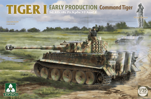 Takom 1/35 Sd.Kfz.181 Pz.Kfw.VI. Ausf.E Tiger I Early with Michael Wittmann