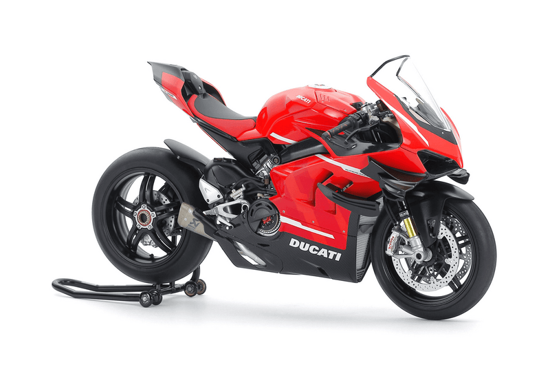 Tamiya 1/12 Ducati Superleggera V4 with Racing Kit