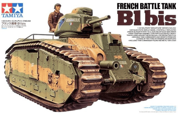 Tamiya 1/35 Char B1 bis Heavy Tank