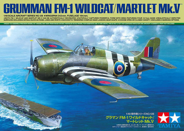 Tamiya 1/48 Grumman FM-1 Wildcat/Martlet