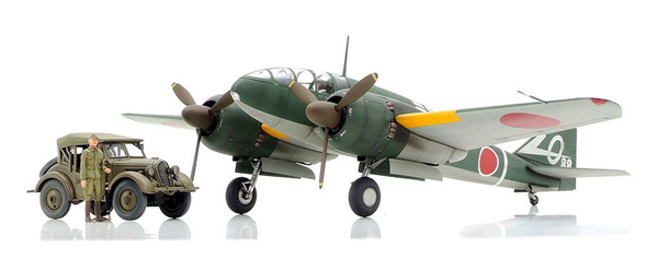 Tamiya 1/48 Mitsubishi Ki-46 III 100 & Type 95 Kurogane