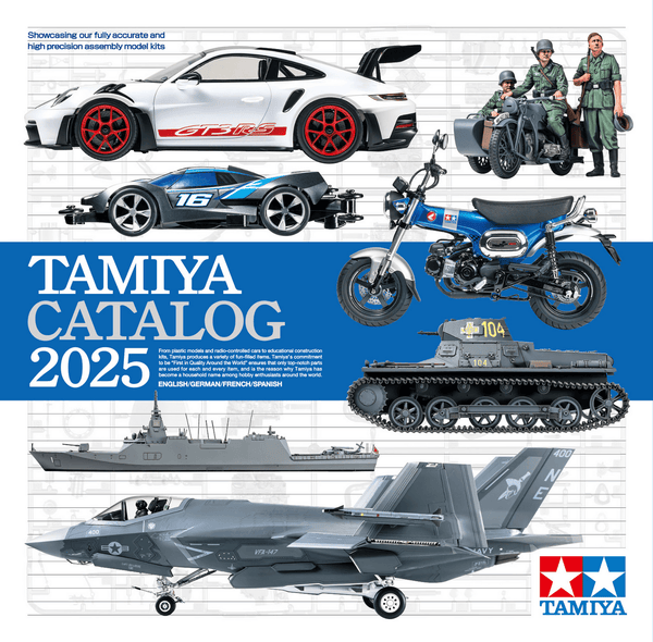 Tamiya 2025 Static Model Catalogue
