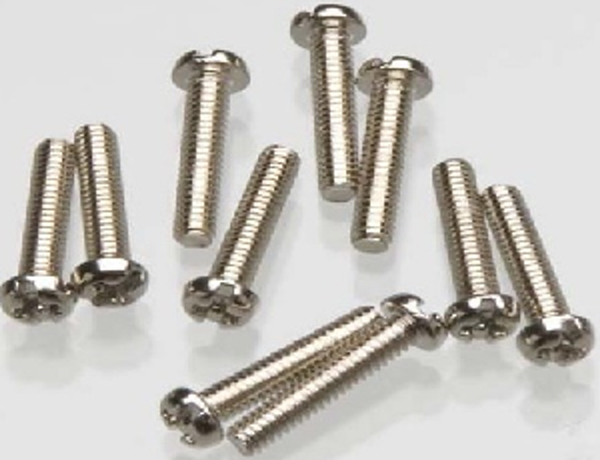 Tamiya 2x10mm Screws (10pcs) for Grasshopper/Hornet