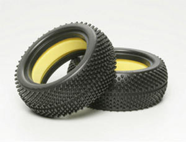 Tamiya 4wd High Density Off Road Tyres K Front RC Spare Part