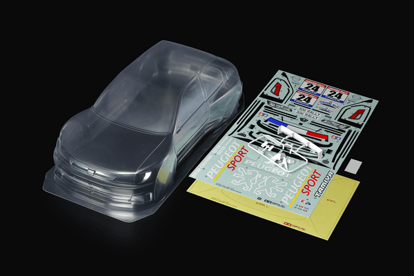 Tamiya Peugeot 306 Maxi Body Parts Set