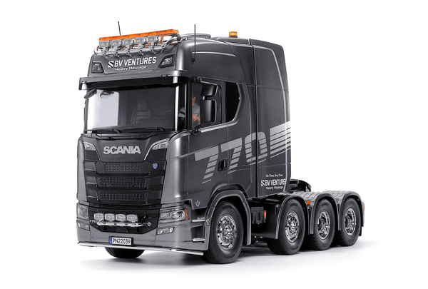 Tamiya RC 1/14 Scania 770S 8x4/4 Truck Model Kit - Pre-Painted