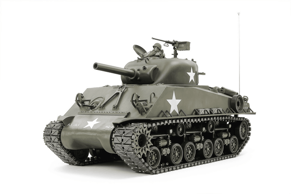 Tamiya RC 1/16 M4A3(105) HVSS Sherman 105mm Howitzer Kit