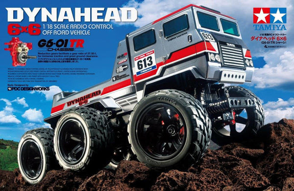 Tamiya RC 1/18 Dynahead 6x6 Truck (ESC Required)