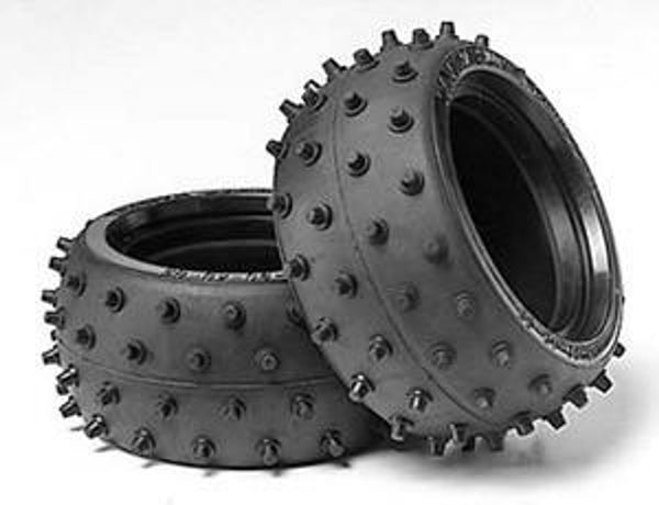Tamiya Wide Stud Spike Tyre - Rear RC Spare Part
