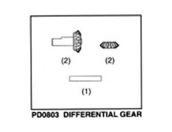 Thunder Tiger TS4N Differential Gear