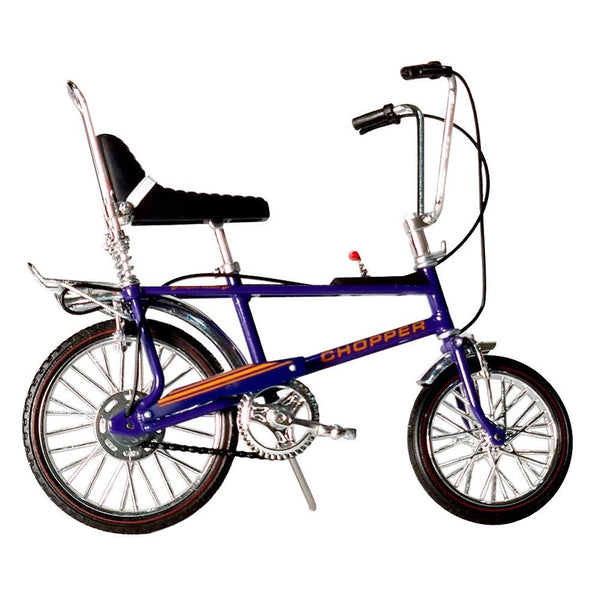Toyway 1/12 Chopper Mk II Bicycle Ultra Violet Diecast Model