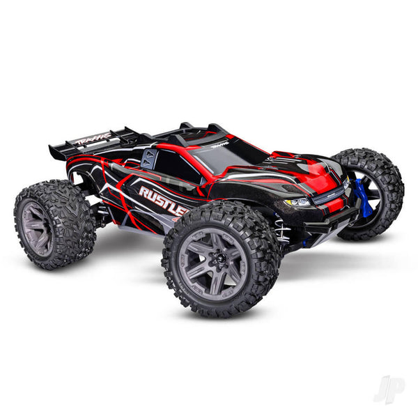 Traxxas 1/10 RC Rustler 4x4 4WD RTR Brushless Electric Stadium Truck