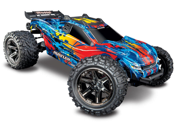 Traxxas 1/10 RC Rustler 4x4 VXL 2.4GHz Brushless