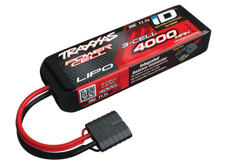 Traxxas 4000mAh 11.1V 3S 25C LiPo Battery (TRX Plug)