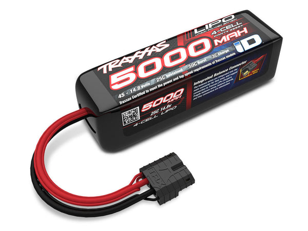 Traxxas 5000mAh 14.8V 4S 25C LiPo Battery (TRX Plug)