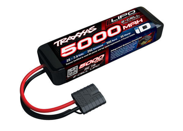 Traxxas 5000mAh 7.4V 2S 25C LiPo Battery (TRX Plug)