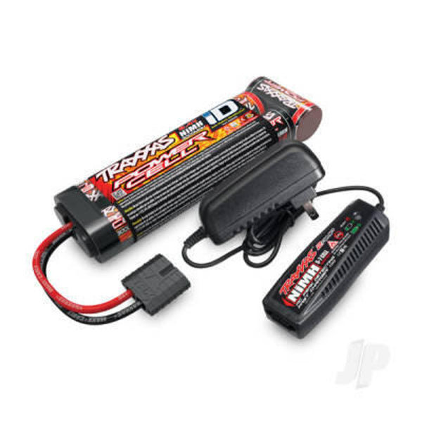 Traxxas 7-Cell Flat + NiMH Charger Pack