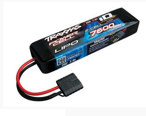 Traxxas 7600mAh 7.4v 2S 25C LiPo Battery (TRX Plug)
