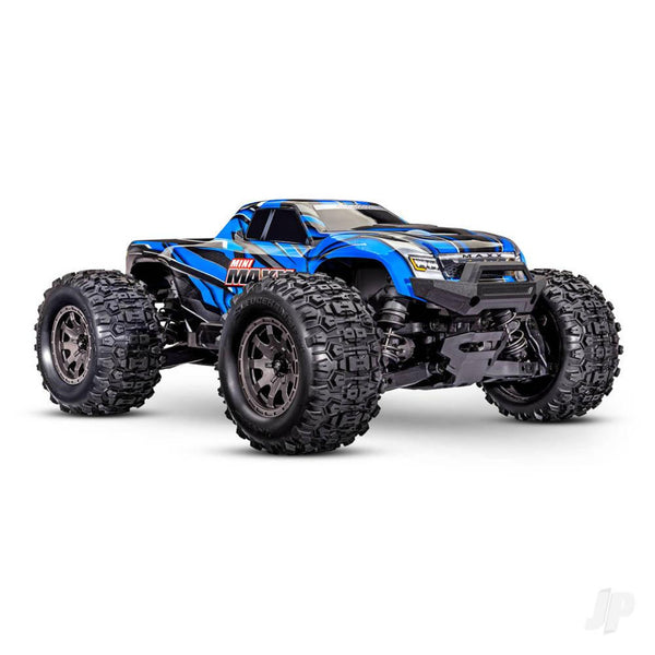 Traxxas RC 1/10 Mini Maxx BL-2S 4WD Blue RTR Monster Truck