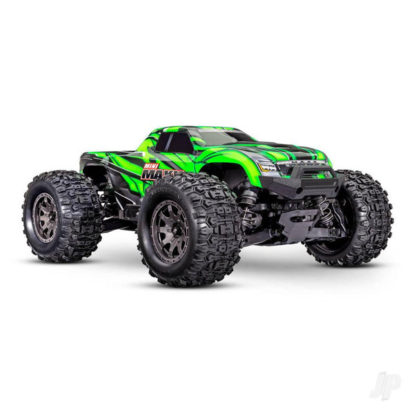 Traxxas RC 1/10 Mini Maxx BL-2S 4WD Green RTR Monster Truck