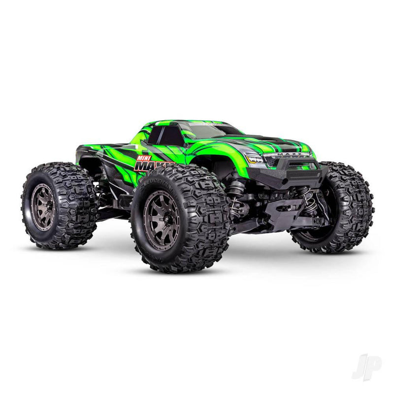 Traxxas RC 1/10 Mini Maxx BL-2S 4WD Green RTR Monster Truck