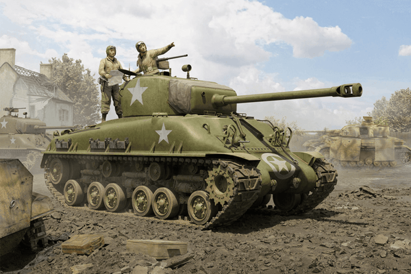 Trumpeter 1/16 M4A1E8 Sherman Easy Eight