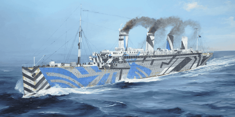 Trumpeter 1/200 HMT Olympic - WWI Troop Ship