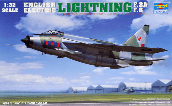 Trumpeter 1/32 English Electric (BAC) Lightning F.2A/F.6