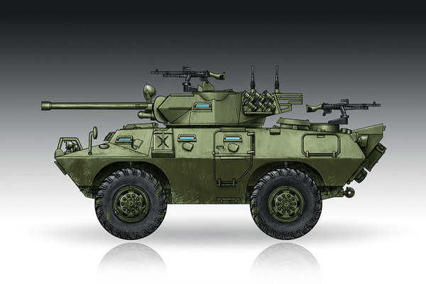 Trumpeter 1/72 LAV-150 APC with 90mm Mecar Gun