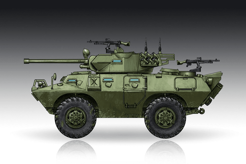 Trumpeter 1/72 LAV-150 APC with 90mm Mecar Gun
