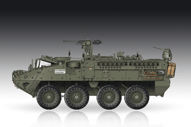 Trumpeter 1/72 M1130 Stryker Armoured Command Vehicle