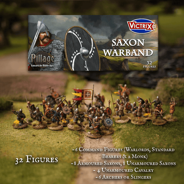 Victrix 28mm Pillage - Saxon Warband
