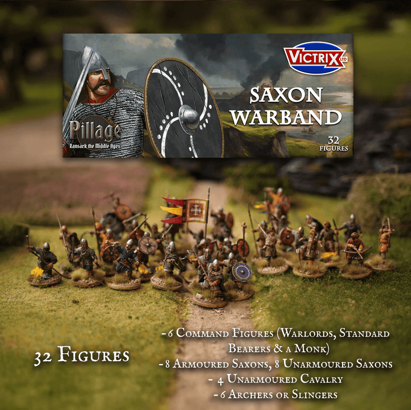 Victrix 28mm Pillage - Saxon Warband